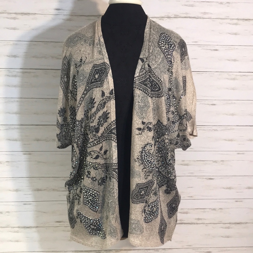 Vocal Cardigan Sweater Size XL